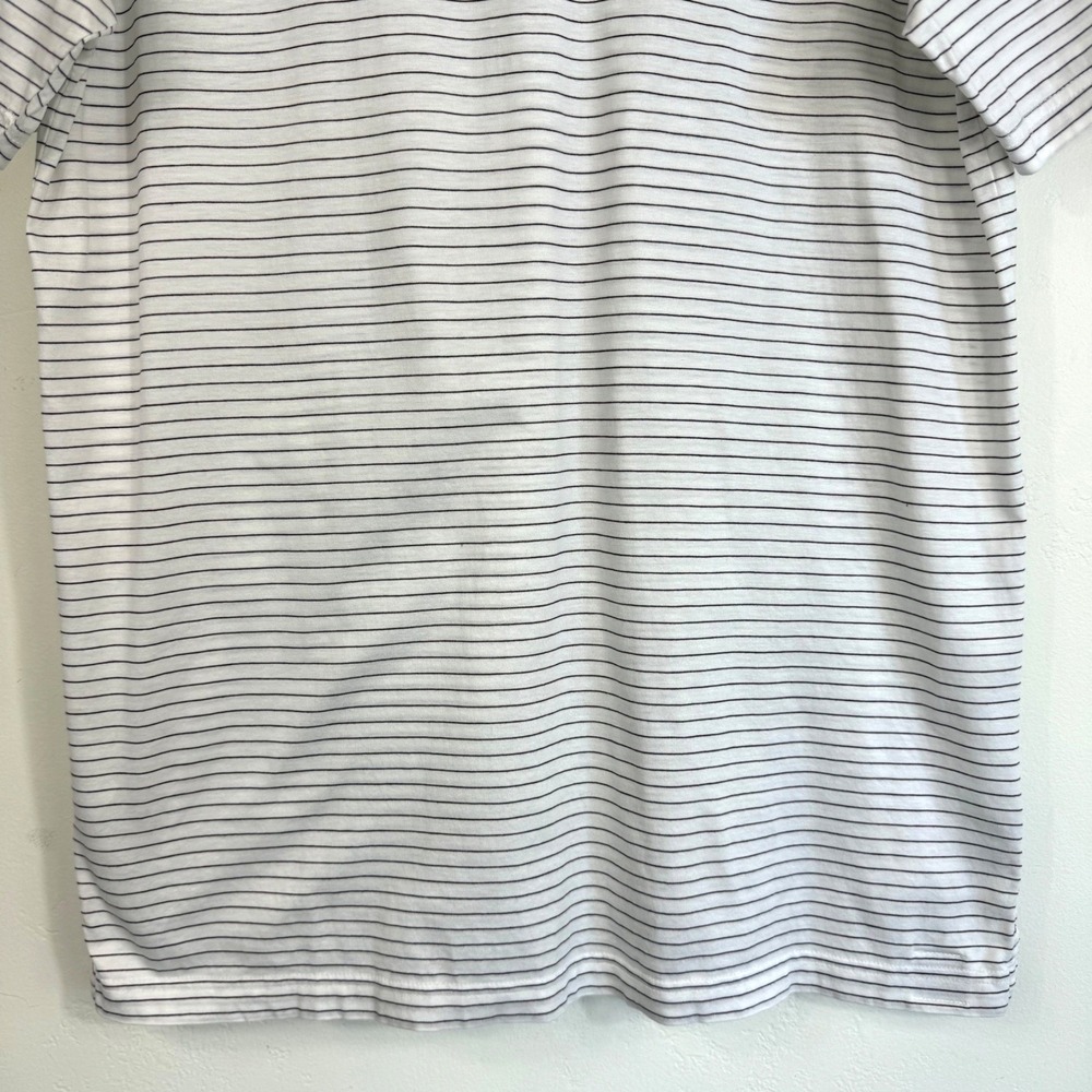 Peter Millar Texas A&M Aggies Polo Shirt Mens M Striped Cotton Golf Preppy NCAA - Picture 8 of 13